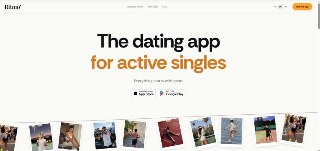 Ritmo dating: The dating app for active singles